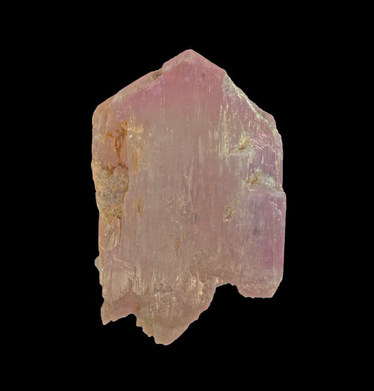 Perfectly Terminated Kunzite With Albite // 1.42 Lb.