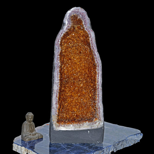 Citrine Cathedral From Brazil // 72 Lb.