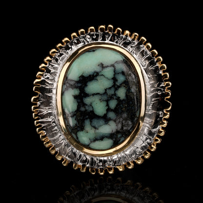 Turquoise Spoke Ring II