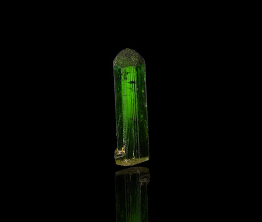 Perfectly Terminated Green Tourmaline From Brazil  // 25.78 Grams