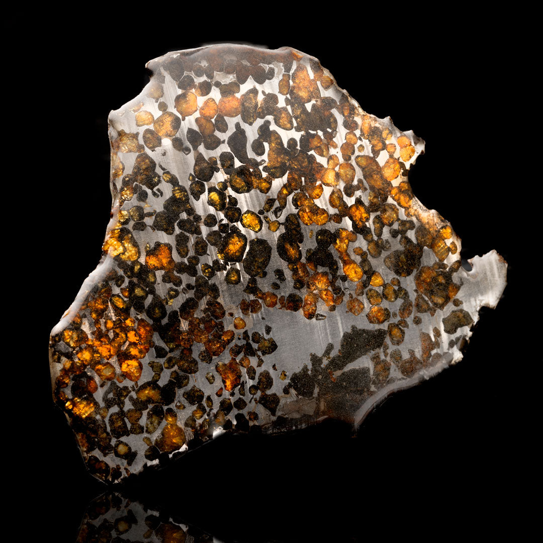 Sericho Pallasite Meteorite Slice // 181 Grams