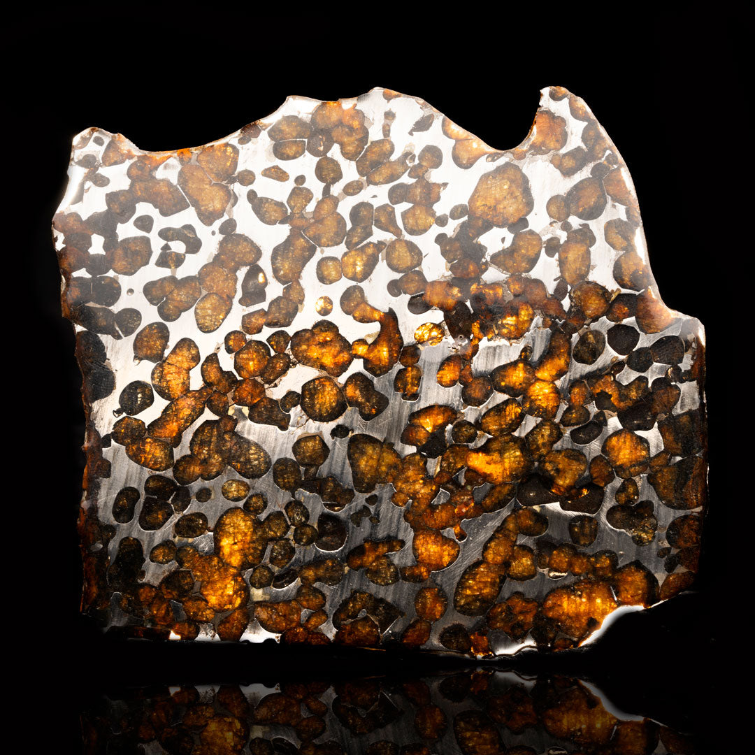 Sericho Pallasite Meteorite Slice // 113 Grams