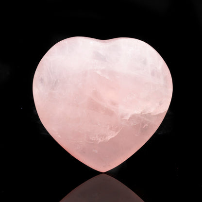 Corazón de cuarzo rosa // Ver. 1
