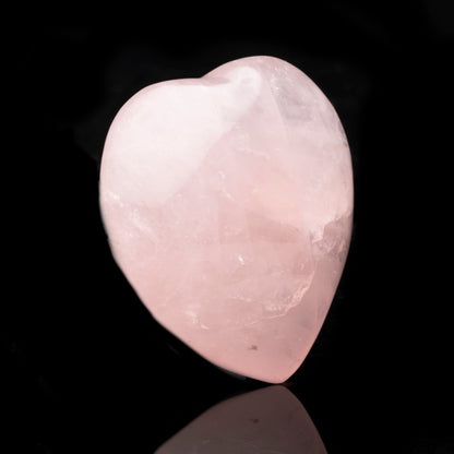 Corazón de cuarzo rosa // Ver. 1