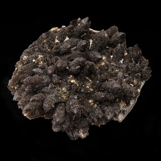 Smoky Quartz with Pyrite From Romania // 7.19 Lb.
