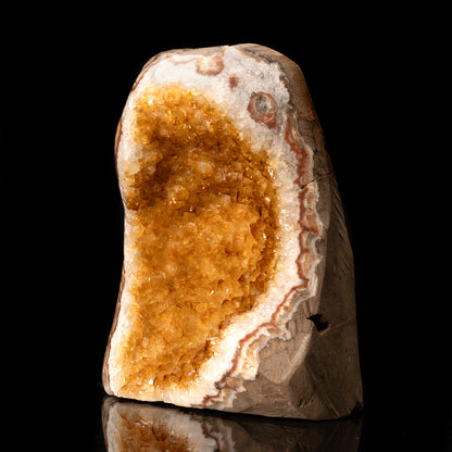 Citrine Geode From Uruguay // 2.53 Lb.