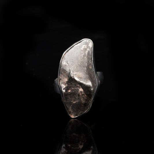 Sikhote-Alin Meteorite Ring // Adjustable // Ver. 2