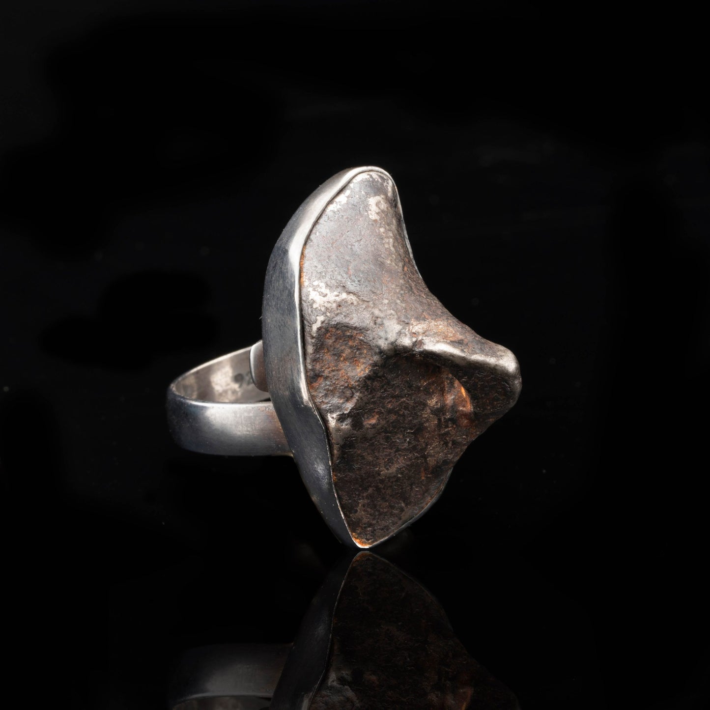 Sikhote-Alin Meteorite Ring // Adjustable // Ver. 2