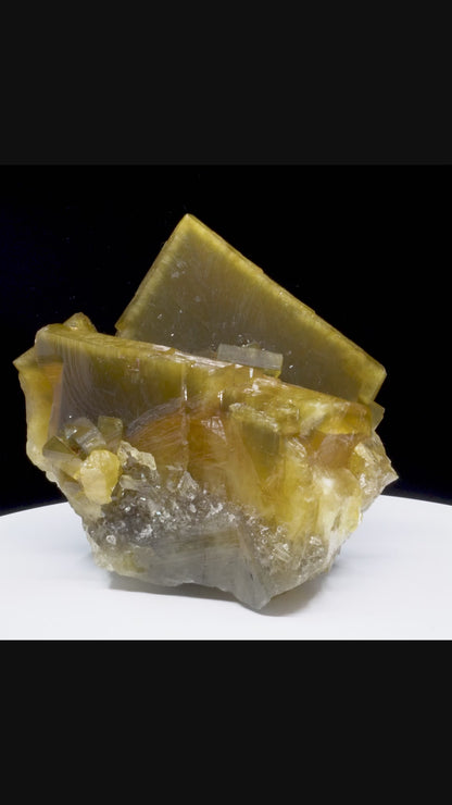 Golden Barite From China // 6.5 Lb.