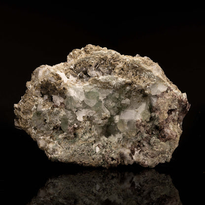 Calcite with Epidote, Ferroaxinite, and Quartz