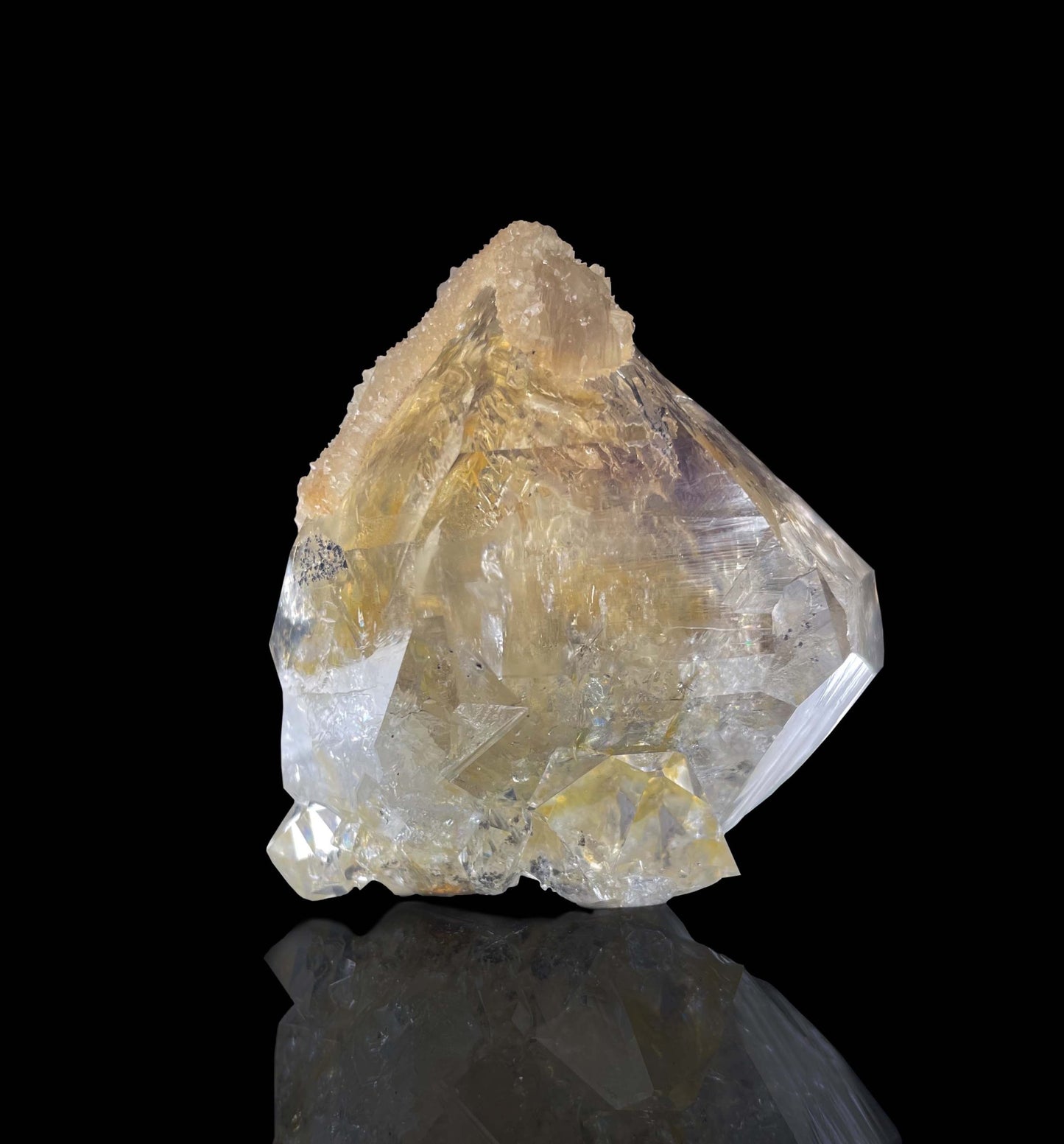 Herkimer Diamond With Calcite // 209 Grams