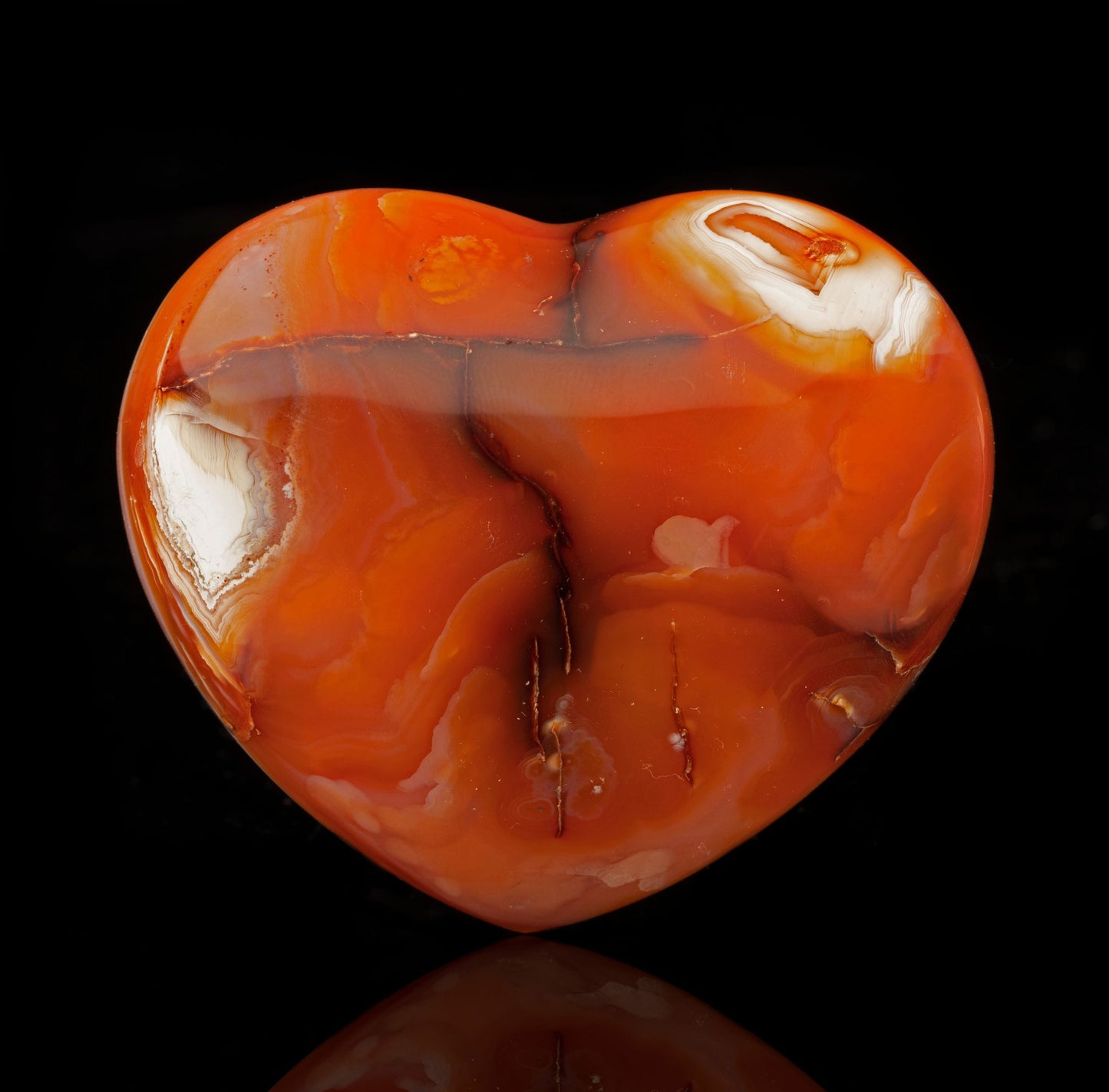Carnelian Heart // 253 Grams