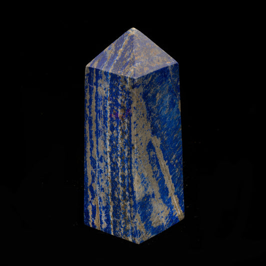Obelisco de lapislázuli tallado a mano // 2.84 lb.