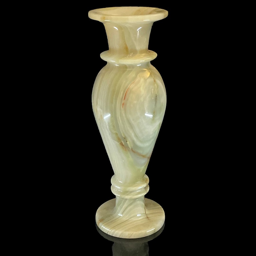 Large Banded Onyx Vase // 5.20 Lb. - Astro West