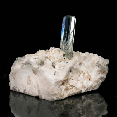 Aquamarine in Microcline and Quartz From Pakistan // 338 Grams