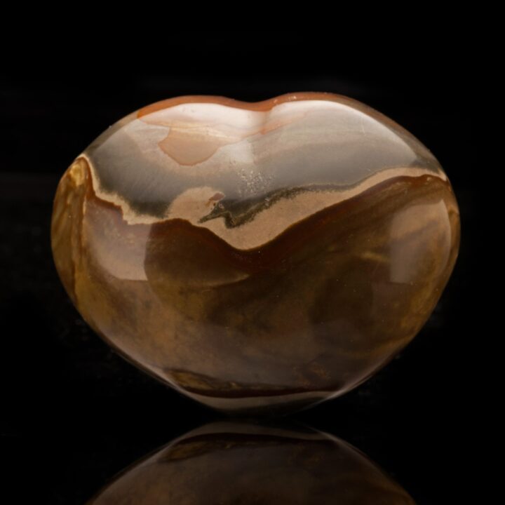 Polychrome Jasper Heart // 1.32 Lb.