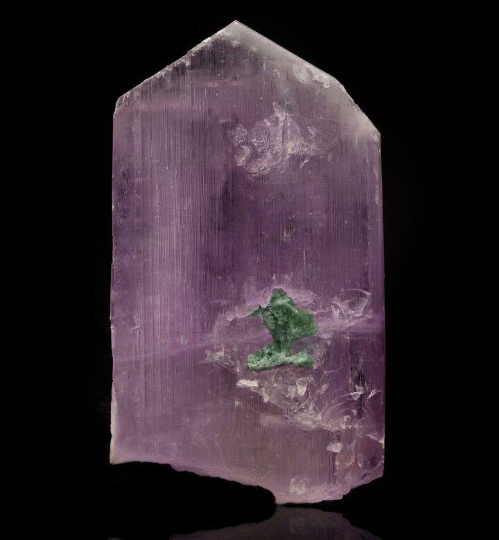 Kunzite With Green Tourmaline // 1.77 Lb.