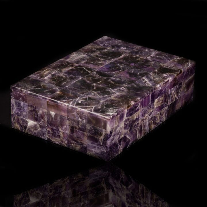 Handcrafted Amethyst Box - Image 3