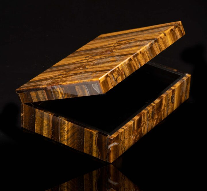 Handcrafted Tiger's Eye Box // Ver. 2