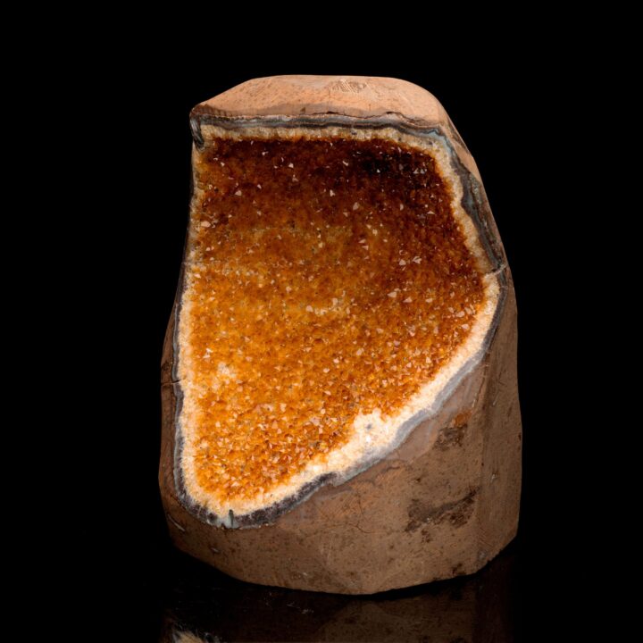 Citrine Geode From Uruguay // 4.14 Lb. - Image 2