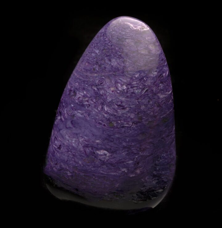 Hand-Polished Charoite Freeform // 1.64 Lb. - Image 3