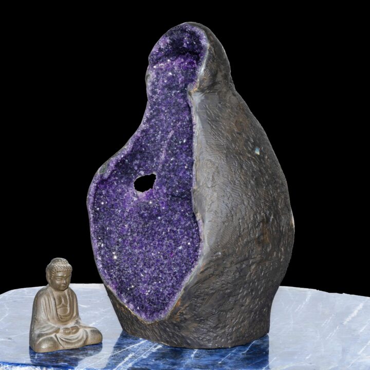 Amethyst Geode With Stalactite From Uruguay // 56 Lb. - Image 2