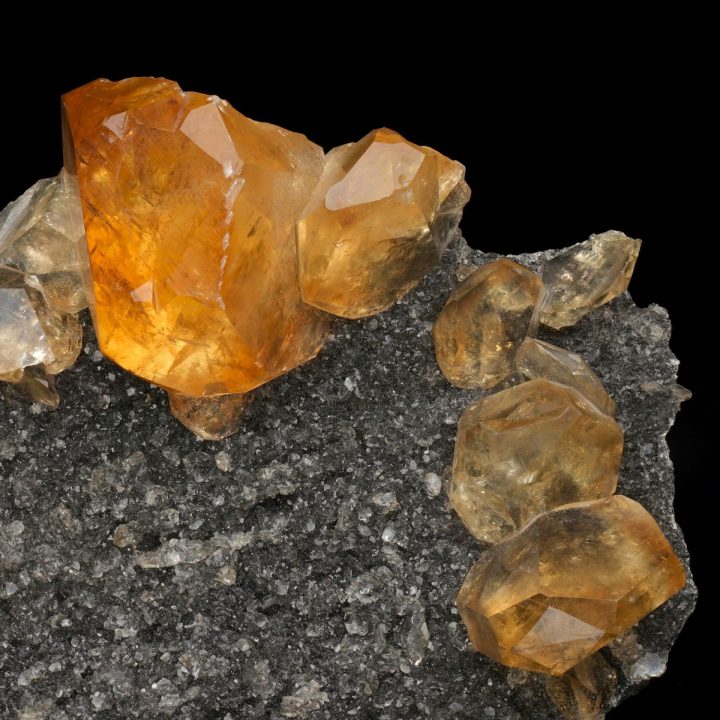 Pineapple Calcite from China – 1.42 lb Polished Golden Calcite Specimen