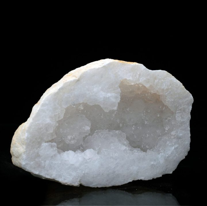 Authentic Moroccan Quartz Geode - Natural Crystal Decor