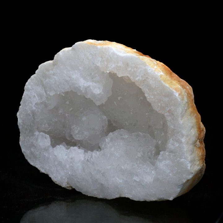 Authentic Moroccan Quartz Geode - Natural Crystal Decor