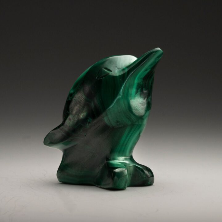 Malachite Carving – Bird - Image 2