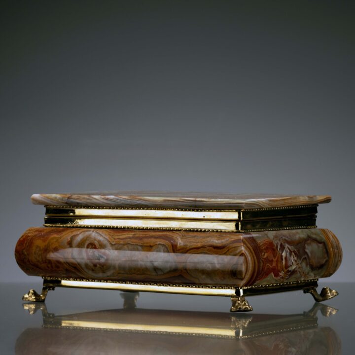 Banded Onyx Jewelry Box - Image 4