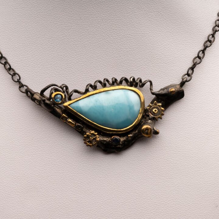 Larimar Necklace // Ver. 1