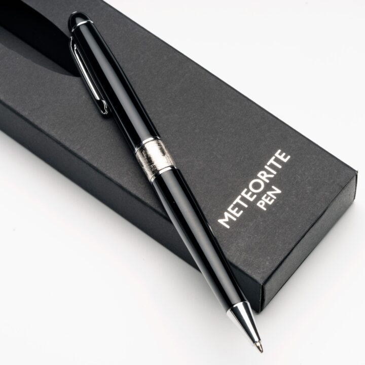 Muonionalusta Meteorite Pen // Silver