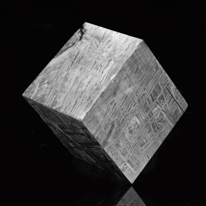 Muonionalusta Meteorite Cube // 787 Grams