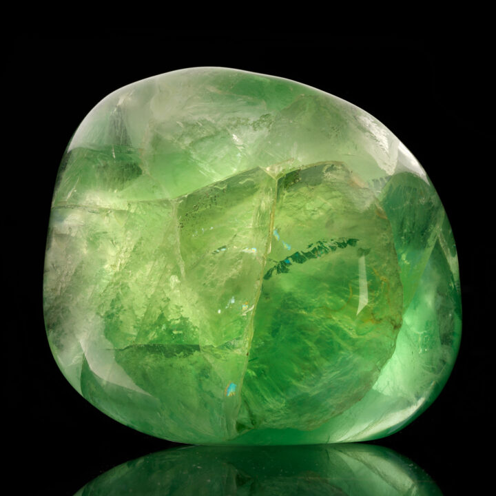 Polished Green Fluorite Freeform From China // 3.56 Lb.