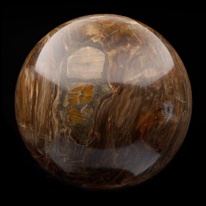 Hand-Carved Pietersite Sphere // 7.20 Lb. - Image 2