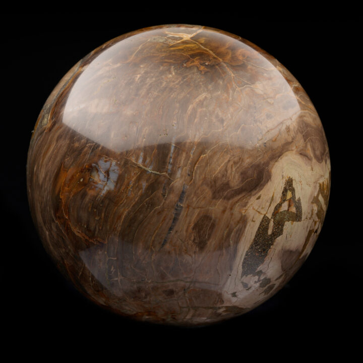 Hand-Carved Pietersite Sphere // 7.20 Lb. - Image 3