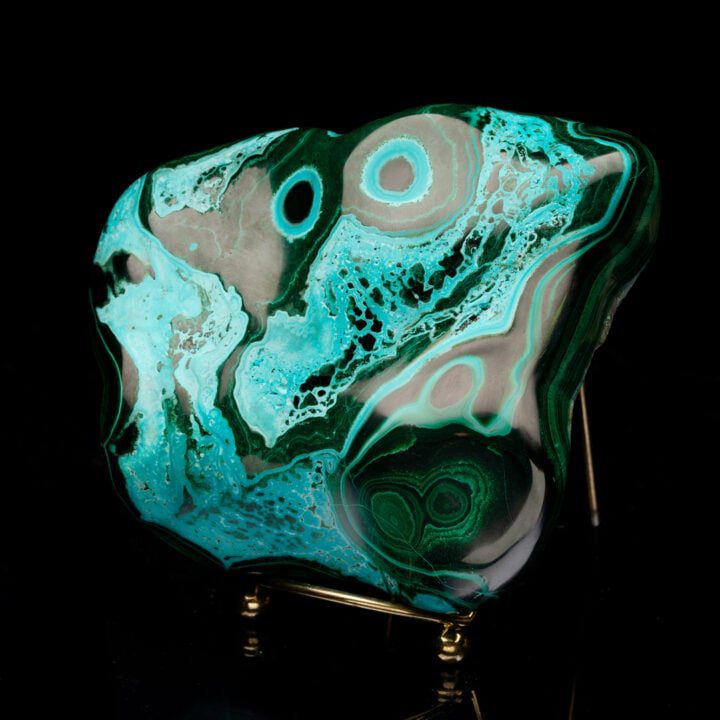 Malachite and Chrysocolla Freeform // 3.56 Lb. - Image 2