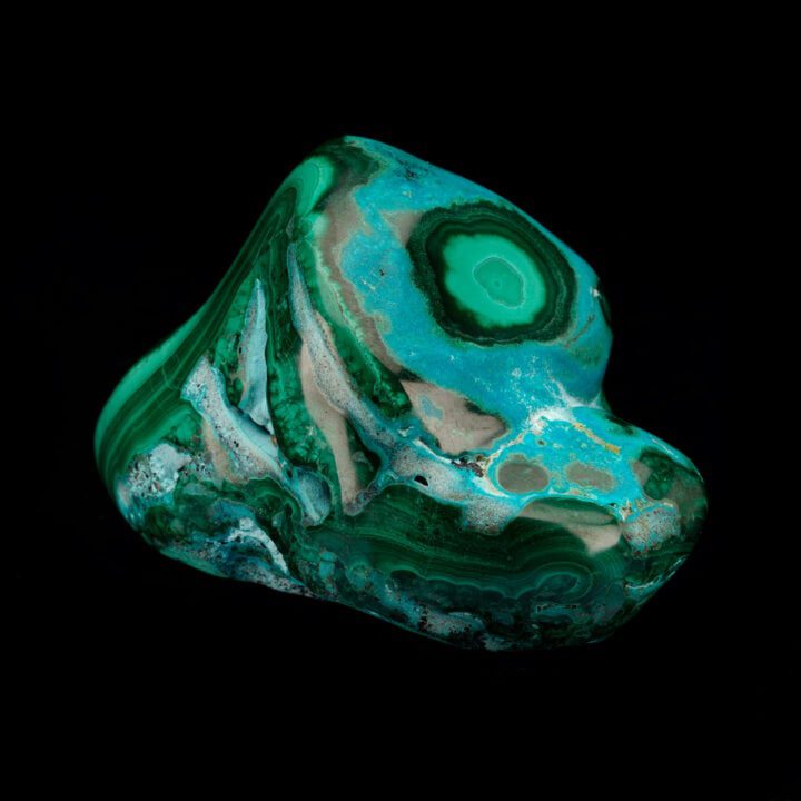 Malachite and Chrysocolla Freeform // 399 Grams - Image 4