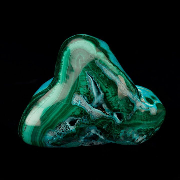 Malachite and Chrysocolla Freeform // 399 Grams - Image 5