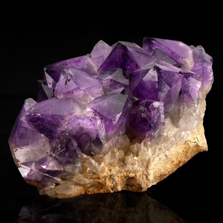 Amethyst Cluster From Central Africa // 8.41 Lb.