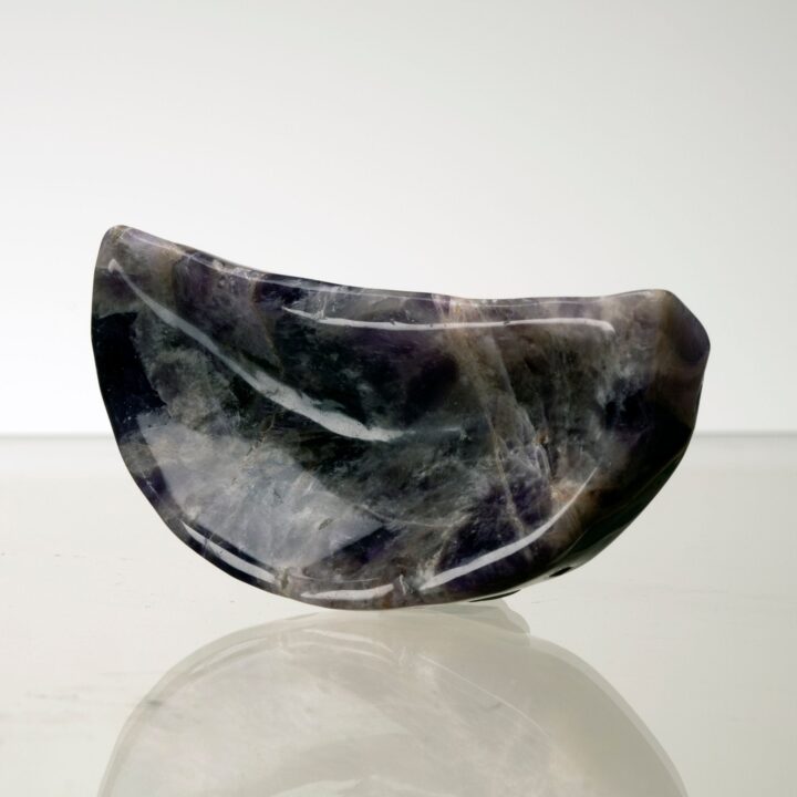 Amethyst Crescent Moon Dish