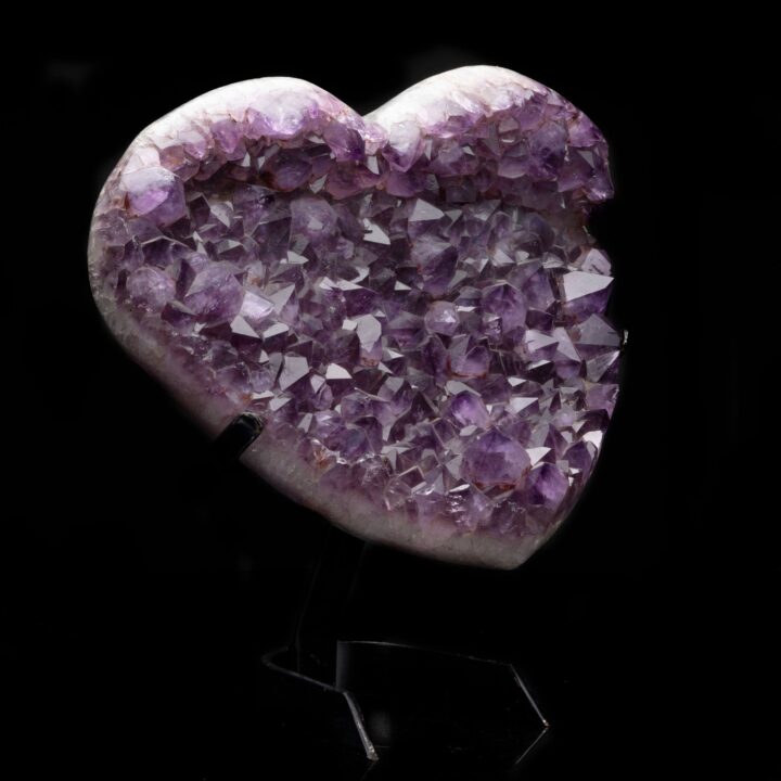 Amethyst Heart on Stand // 14.5 Lb. - Image 3