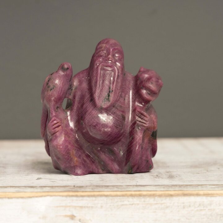 Ruby Jurōjin (Japanese God of Longevity)