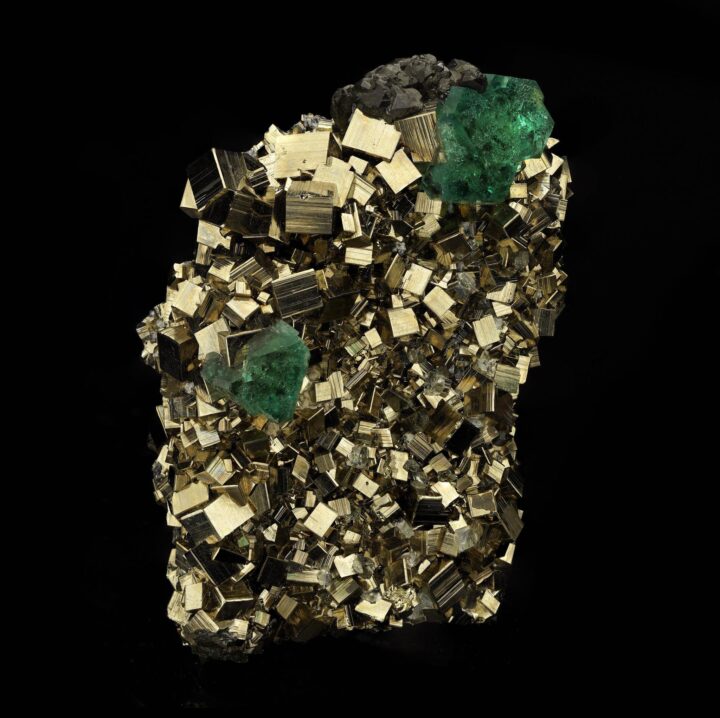 Pyrite with Fluorite – 255g