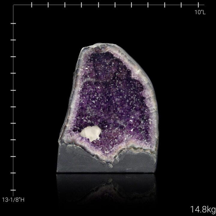 Amethyst Cathedral with Quartz Inclusion - Image 2