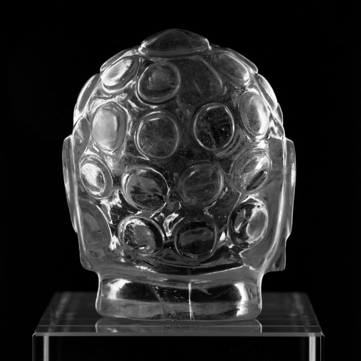 Genuine White Sapphire Buddha Head – 1,275 Carats