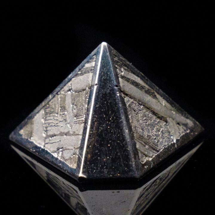 Authentic Muonionalusta Meteorite Pyramid from Sweden - 44 Grams