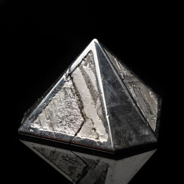 Authentic Muonionalusta Meteorite Pyramid from Sweden - 44 Grams