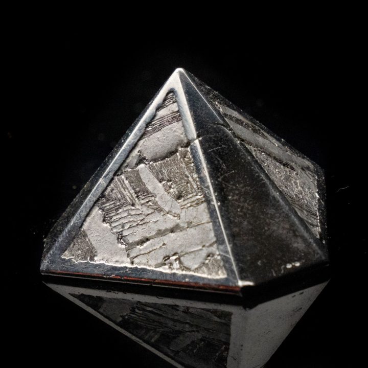 Authentic Muonionalusta Meteorite Pyramid from Sweden - 44 Grams